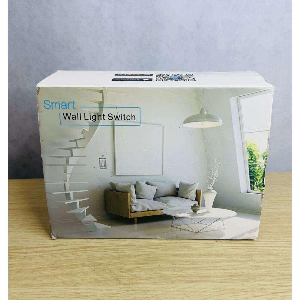 Smart WiFi Light Switch Single Pole Switch Smart Control KS-602/ New Open Box
